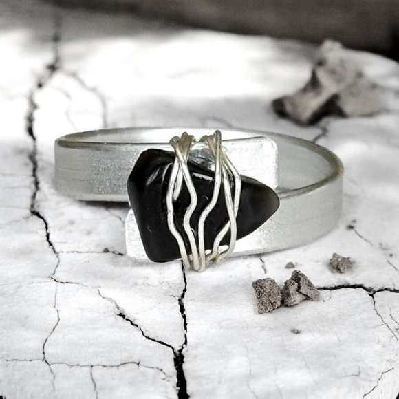 5 For $25💫Alternative Silver Aluminum Wire Ring - Picture 4 of 9